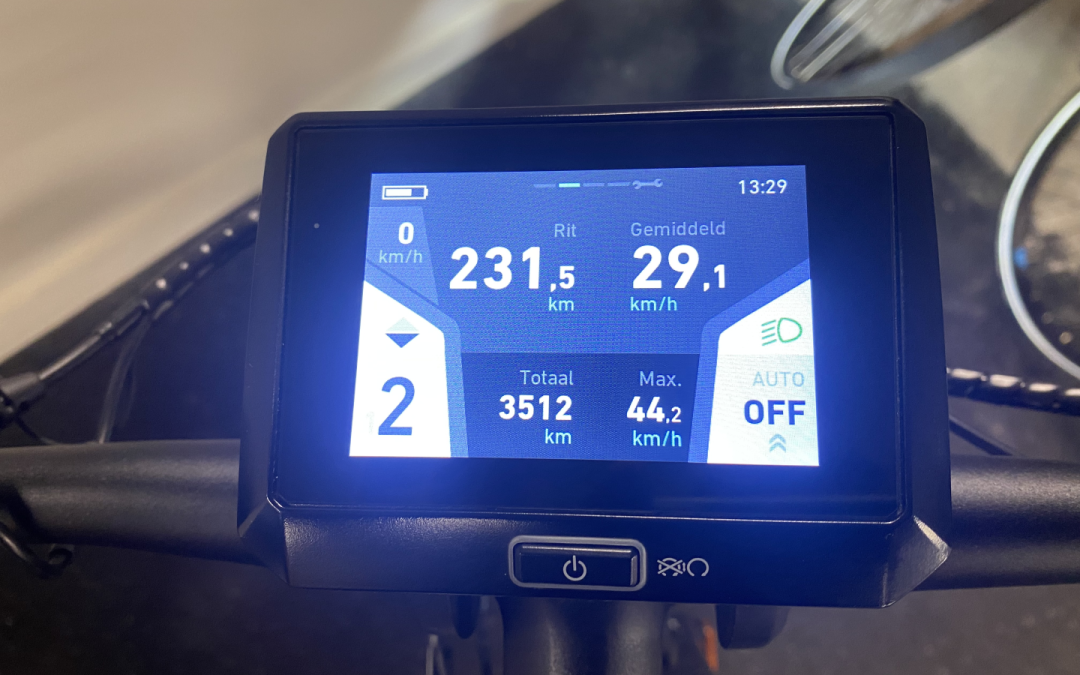 Hoeveel km gaat een accu van een elektrische fiets mee?