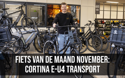 Fiets van de maand: Cortina E-U4 Transport