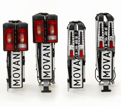 MOVANEX Lux Fietsdrager voor 2 (electrische) fietsen - Afbeelding 3