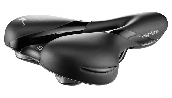 Selle Royal zadel Respiro Moderate dames zwart